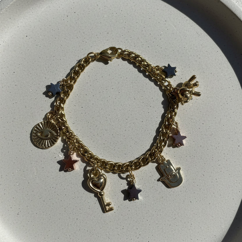 Pulsera buena fortuna & protección