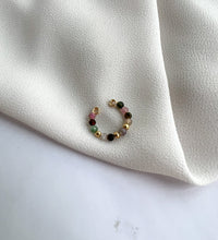 Earcuff de minicuarzos