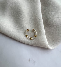 Earcuff de minicuarzos